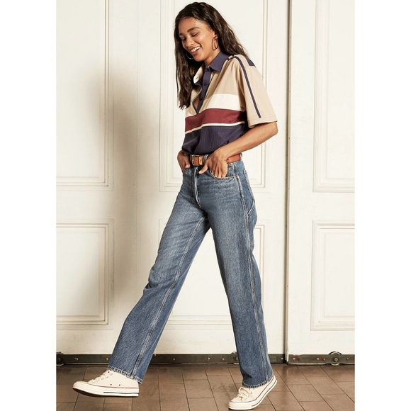 Boyish The Ziggy Boyfriend Carpenter Organic Denim Cargo Jeans - Picture 5 of 10